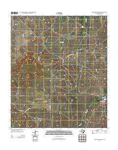 Kickapoo Spring Texas Historical topographic map, 1:24000 scale, 7.5 X 7.5 Minute, Year 2012