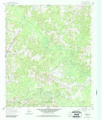 Kildare Texas Historical topographic map, 1:24000 scale, 7.5 X 7.5 Minute, Year 1962