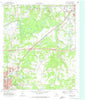 Kilgore NE Texas Historical topographic map, 1:24000 scale, 7.5 X 7.5 Minute, Year 1971