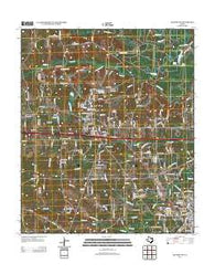Kilgore NW Texas Historical topographic map, 1:24000 scale, 7.5 X 7.5 Minute, Year 2013