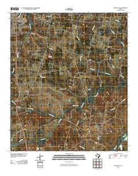 Kilgore SE Texas Historical topographic map, 1:24000 scale, 7.5 X 7.5 Minute, Year 2010