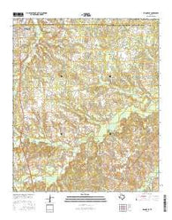 Kilgore SE Texas Current topographic map, 1:24000 scale, 7.5 X 7.5 Minute, Year 2016