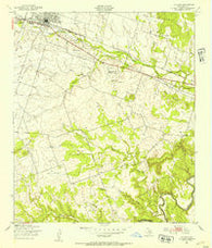 Killeen Texas Historical topographic map, 1:24000 scale, 7.5 X 7.5 Minute, Year 1947