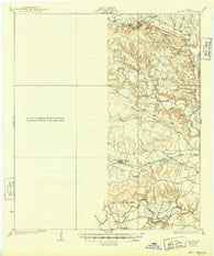 Killeen Texas Historical topographic map, 1:62500 scale, 15 X 15 Minute, Year 1930