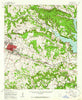 Killeen Texas Historical topographic map, 1:62500 scale, 15 X 15 Minute, Year 1958