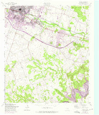Killeen Texas Historical topographic map, 1:24000 scale, 7.5 X 7.5 Minute, Year 1958