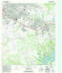 Killeen Texas Historical topographic map, 1:24000 scale, 7.5 X 7.5 Minute, Year 1995