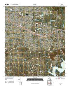 Killeen Texas Historical topographic map, 1:24000 scale, 7.5 X 7.5 Minute, Year 2010