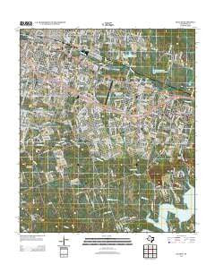 Killeen Texas Historical topographic map, 1:24000 scale, 7.5 X 7.5 Minute, Year 2012