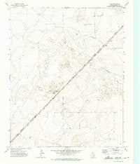 King Texas Historical topographic map, 1:24000 scale, 7.5 X 7.5 Minute, Year 1973