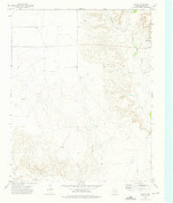 King SE Texas Historical topographic map, 1:24000 scale, 7.5 X 7.5 Minute, Year 1973