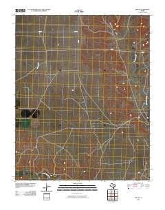 King SE Texas Historical topographic map, 1:24000 scale, 7.5 X 7.5 Minute, Year 2010