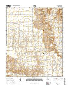 King SE Texas Current topographic map, 1:24000 scale, 7.5 X 7.5 Minute, Year 2016