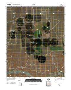King SW Texas Historical topographic map, 1:24000 scale, 7.5 X 7.5 Minute, Year 2010