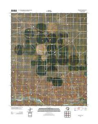 King SW Texas Historical topographic map, 1:24000 scale, 7.5 X 7.5 Minute, Year 2012