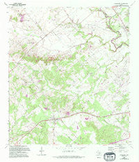 Kingsbury Texas Historical topographic map, 1:24000 scale, 7.5 X 7.5 Minute, Year 1964