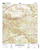 Kingsbury Texas Current topographic map, 1:24000 scale, 7.5 X 7.5 Minute, Year 2016