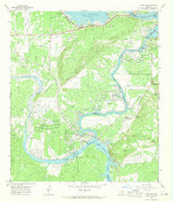 Kingsland Texas Historical topographic map, 1:24000 scale, 7.5 X 7.5 Minute, Year 1967