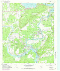 Kingsland Texas Historical topographic map, 1:24000 scale, 7.5 X 7.5 Minute, Year 1967
