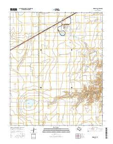 Kingsmill Texas Current topographic map, 1:24000 scale, 7.5 X 7.5 Minute, Year 2016