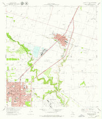 Kingsville East Texas Historical topographic map, 1:24000 scale, 7.5 X 7.5 Minute, Year 1979