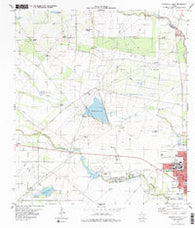 Kingsville West Texas Historical topographic map, 1:24000 scale, 7.5 X 7.5 Minute, Year 1979