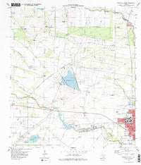 Kingsville West Texas Historical topographic map, 1:24000 scale, 7.5 X 7.5 Minute, Year 1979