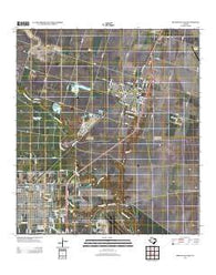 Kingsville East Texas Historical topographic map, 1:24000 scale, 7.5 X 7.5 Minute, Year 2013