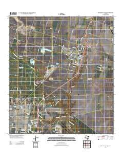 Kingsville East Texas Historical topographic map, 1:24000 scale, 7.5 X 7.5 Minute, Year 2013