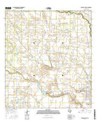 Kingsville West Texas Current topographic map, 1:24000 scale, 7.5 X 7.5 Minute, Year 2016