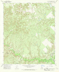 Kiowa Peak NE Texas Historical topographic map, 1:24000 scale, 7.5 X 7.5 Minute, Year 1967