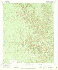 Kiowa Peak NW Texas Historical topographic map, 1:24000 scale, 7.5 X 7.5 Minute, Year 1967