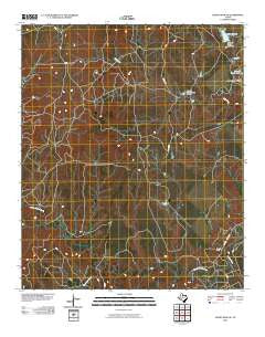 Kiowa Peak NE Texas Historical topographic map, 1:24000 scale, 7.5 X 7.5 Minute, Year 2010