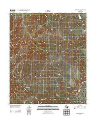 Kiowa Peak NE Texas Historical topographic map, 1:24000 scale, 7.5 X 7.5 Minute, Year 2012