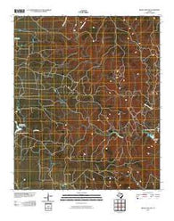 Kiowa Peak NW Texas Historical topographic map, 1:24000 scale, 7.5 X 7.5 Minute, Year 2010