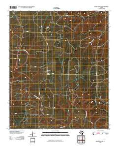 Kiowa Peak SW Texas Historical topographic map, 1:24000 scale, 7.5 X 7.5 Minute, Year 2010