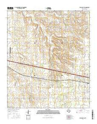 Kirby Lake NE Texas Current topographic map, 1:24000 scale, 7.5 X 7.5 Minute, Year 2016