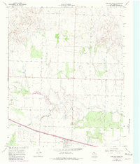 Kirkland North Texas Historical topographic map, 1:24000 scale, 7.5 X 7.5 Minute, Year 1967