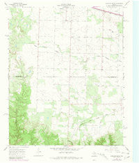 Kirkland South Texas Historical topographic map, 1:24000 scale, 7.5 X 7.5 Minute, Year 1967