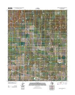 Kirkland North Texas Historical topographic map, 1:24000 scale, 7.5 X 7.5 Minute, Year 2012