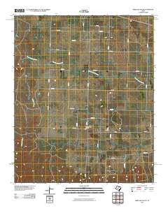 Kirkland South Texas Historical topographic map, 1:24000 scale, 7.5 X 7.5 Minute, Year 2010