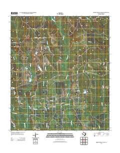 Kirkpatrick Lake Texas Historical topographic map, 1:24000 scale, 7.5 X 7.5 Minute, Year 2013