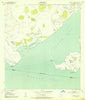 Kleberg Point Texas Historical topographic map, 1:24000 scale, 7.5 X 7.5 Minute, Year 1951