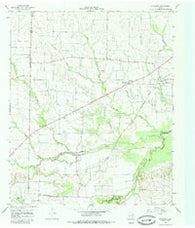 Klondike Texas Historical topographic map, 1:24000 scale, 7.5 X 7.5 Minute, Year 1964
