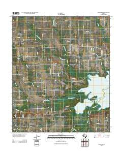 Klondike Texas Historical topographic map, 1:24000 scale, 7.5 X 7.5 Minute, Year 2013