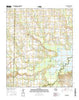 Klondike Texas Current topographic map, 1:24000 scale, 7.5 X 7.5 Minute, Year 2016