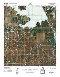 Knickerbocker Texas Historical topographic map, 1:24000 scale, 7.5 X 7.5 Minute, Year 2010