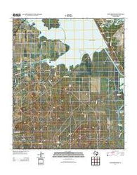 Knickerbocker Texas Historical topographic map, 1:24000 scale, 7.5 X 7.5 Minute, Year 2012