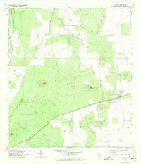 Knippa Texas Historical topographic map, 1:24000 scale, 7.5 X 7.5 Minute, Year 1971