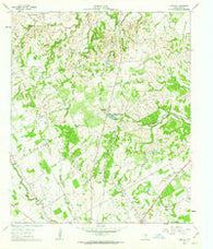 Knob Hill Texas Historical topographic map, 1:24000 scale, 7.5 X 7.5 Minute, Year 1961